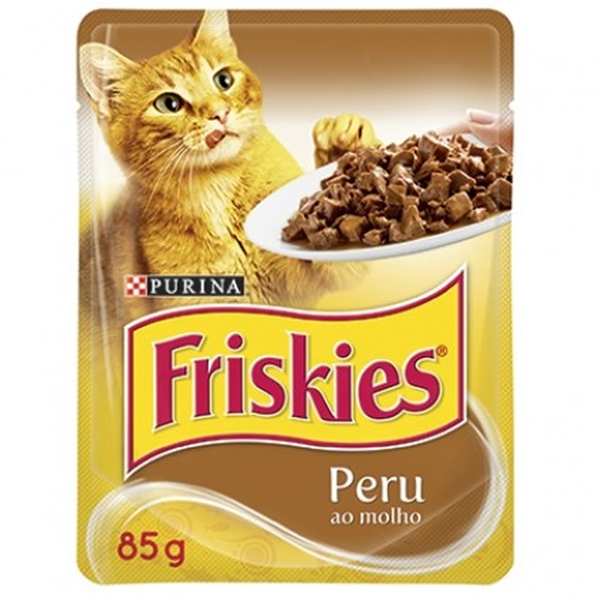 Alimento Úmido Friskies Peru ao Molho - 85g